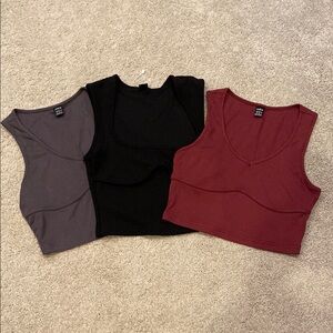 SHEIN tank tops 3 pack, size medium (6)